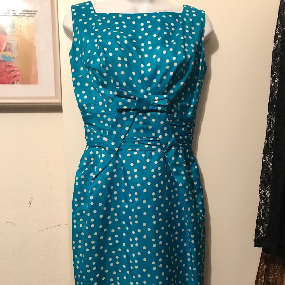 Vintage polka dot dress